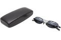 Prada Oval Sunglasses Eyewear Metal Acetate Black