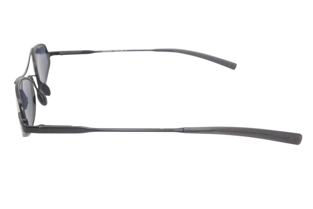 Prada Oval Sunglasses Eyewear Metal Acetate Black — view 5