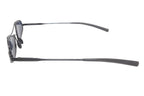 Prada Oval Sunglasses Eyewear Metal Acetate Black — view 5