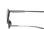 Prada Oval Sunglasses Eyewear Metal Acetate Black — view 6