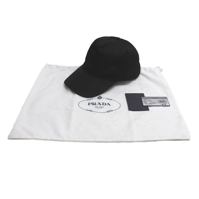 Prada Re-Nylon Baseball Cap Black M — view 9