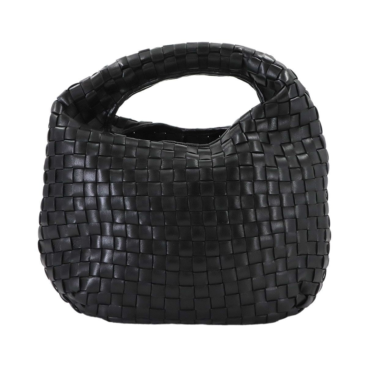Bottega Veneta Intrecciato Hobo Hand Leather Black — view 3