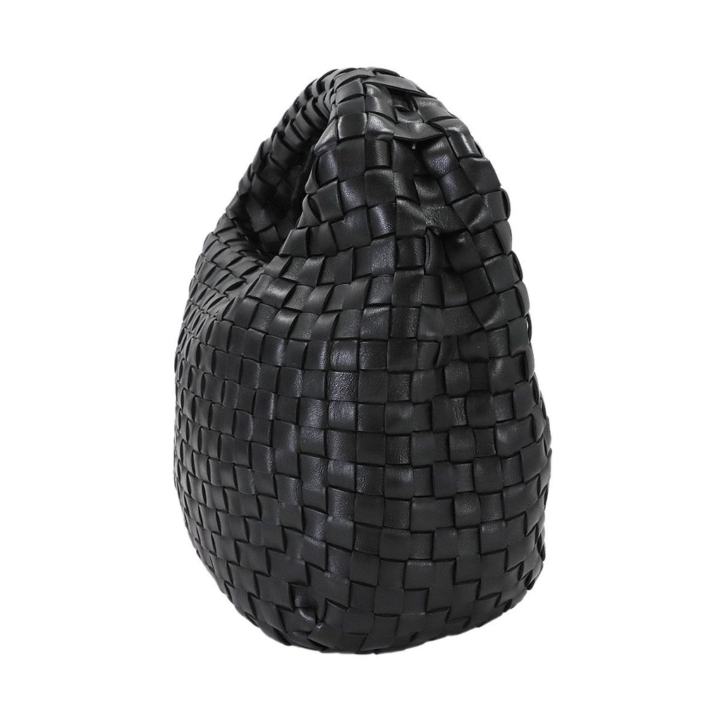 Bottega Veneta Intrecciato Hobo Hand Leather Black — view 4