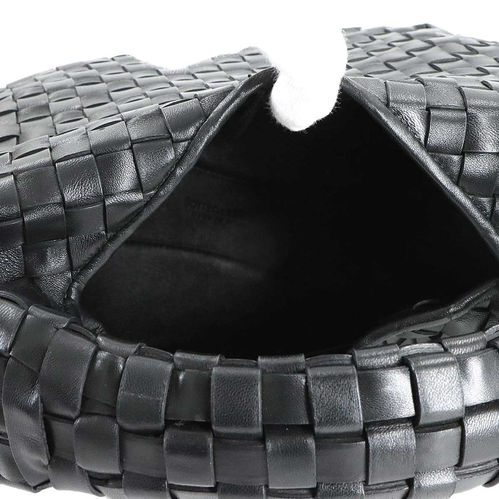 Bottega Veneta Intrecciato Hobo Hand Leather Black — view 7