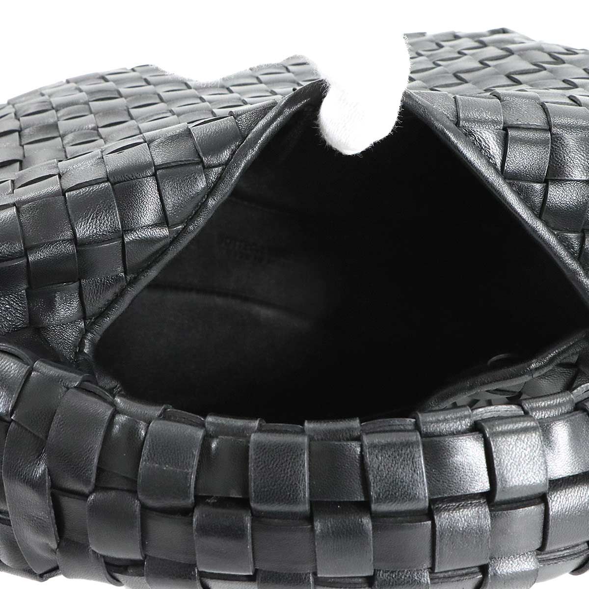 Bottega Veneta Intrecciato Hobo Hand Leather Black — view 7