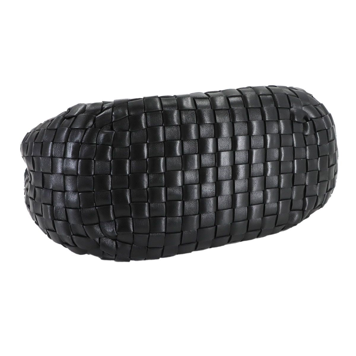 Bottega Veneta Intrecciato Hobo Hand Leather Black — view 5