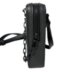 Louis Vuitton Taiga Danube Messenger Bag Pochette Black Rainbow — view 4