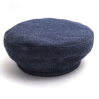Hermes Denim Beret Blue 57 — view 2