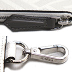 Fendi Zucca Card Case Coin Gray White Red — view 4