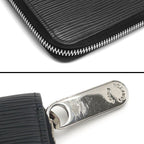 Louis Vuitton Zippy Long Wallet Black Round Zip — view 3
