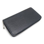 Louis Vuitton Zippy Long Wallet Black Round Zip — view 2