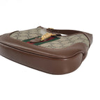 Gucci Jackie GG Supreme Handbag Beige Brown — view 6