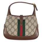 Gucci Jackie GG Supreme Handbag Beige Brown — view 2