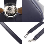 Loewe Pebble Bucket Bag Mini 2-Way Navy — view 6