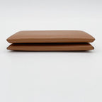 Hermes Card Case Business Holder Calvi Gold Epsom — view 3