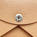 Hermes Card Case Business Holder Calvi Gold Epsom — view 6