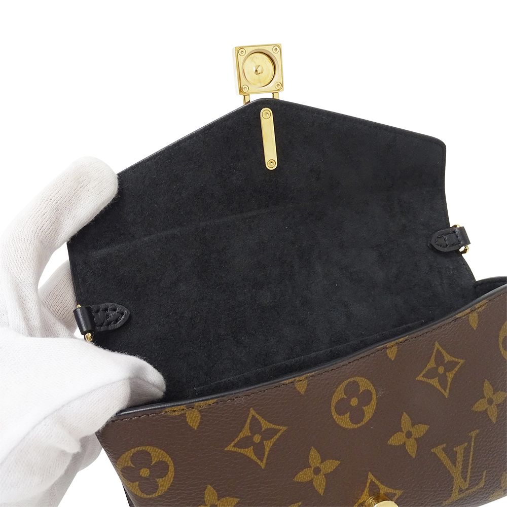 Louis Vuitton Monogram Shoulder Bag 2-Way Padlock on Strap — view 8
