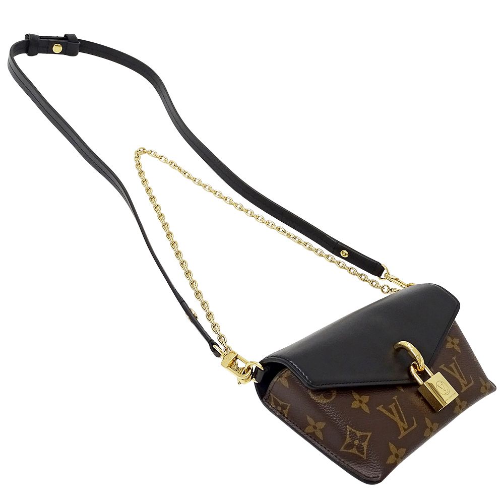 Louis Vuitton Monogram Shoulder Bag 2-Way Padlock on Strap — view 4