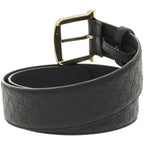 Gucci Micro Guccissima Leather Black Belt — view 2