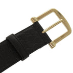 Gucci Micro Guccissima Leather Black Belt — view 5