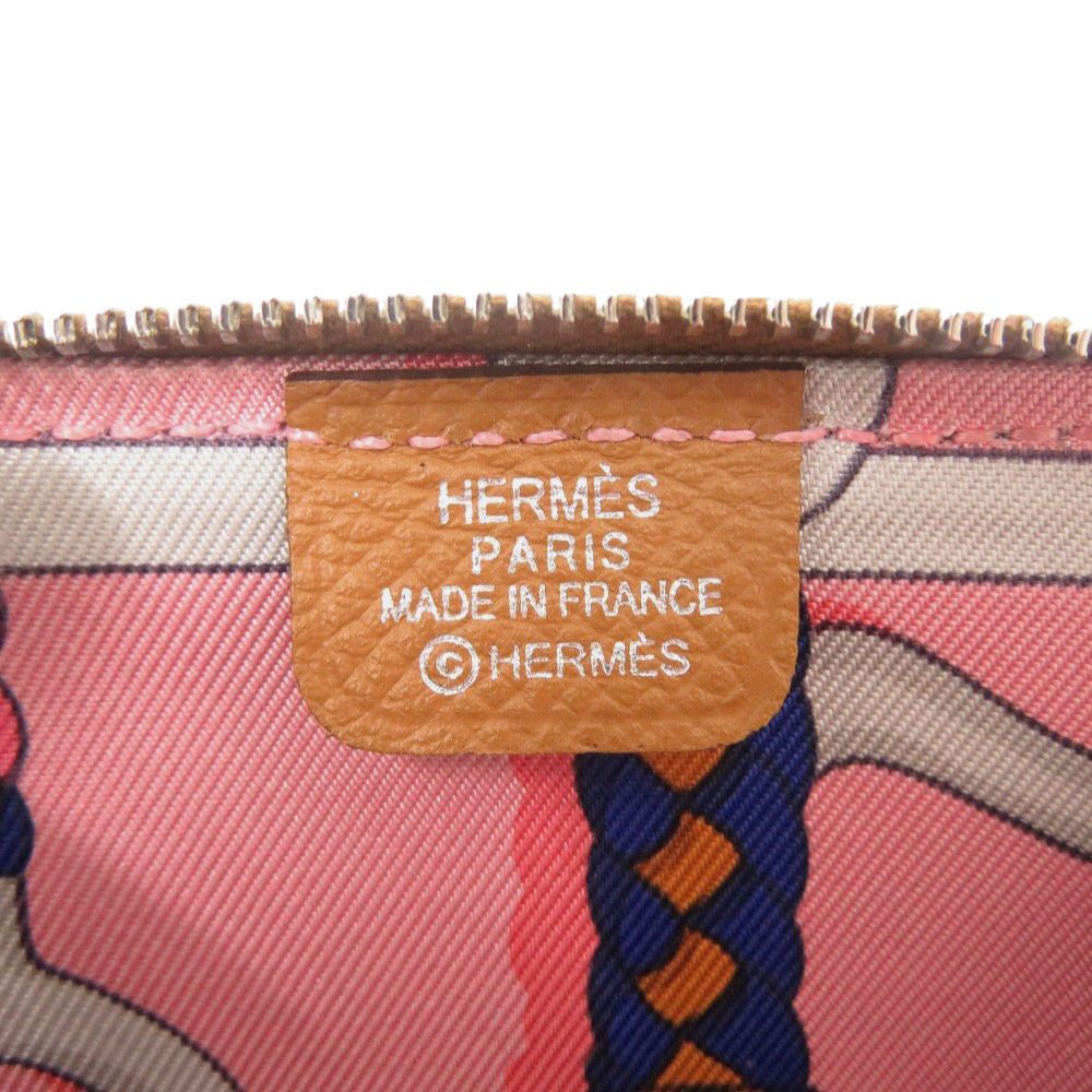 Hermes Azap Silk in Compact Mini Veau Gold Silver Ed — view 5