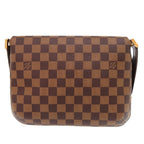 Louis Vuitton Musette Tango Damier Brown Shoulder Bag LV — view 2