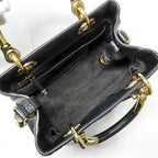 Dior 95.22 Cannage Handbag 2-Way Shoulder Calfskin — view 5