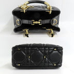 Dior 95.22 Cannage Handbag 2-Way Shoulder Calfskin — view 3
