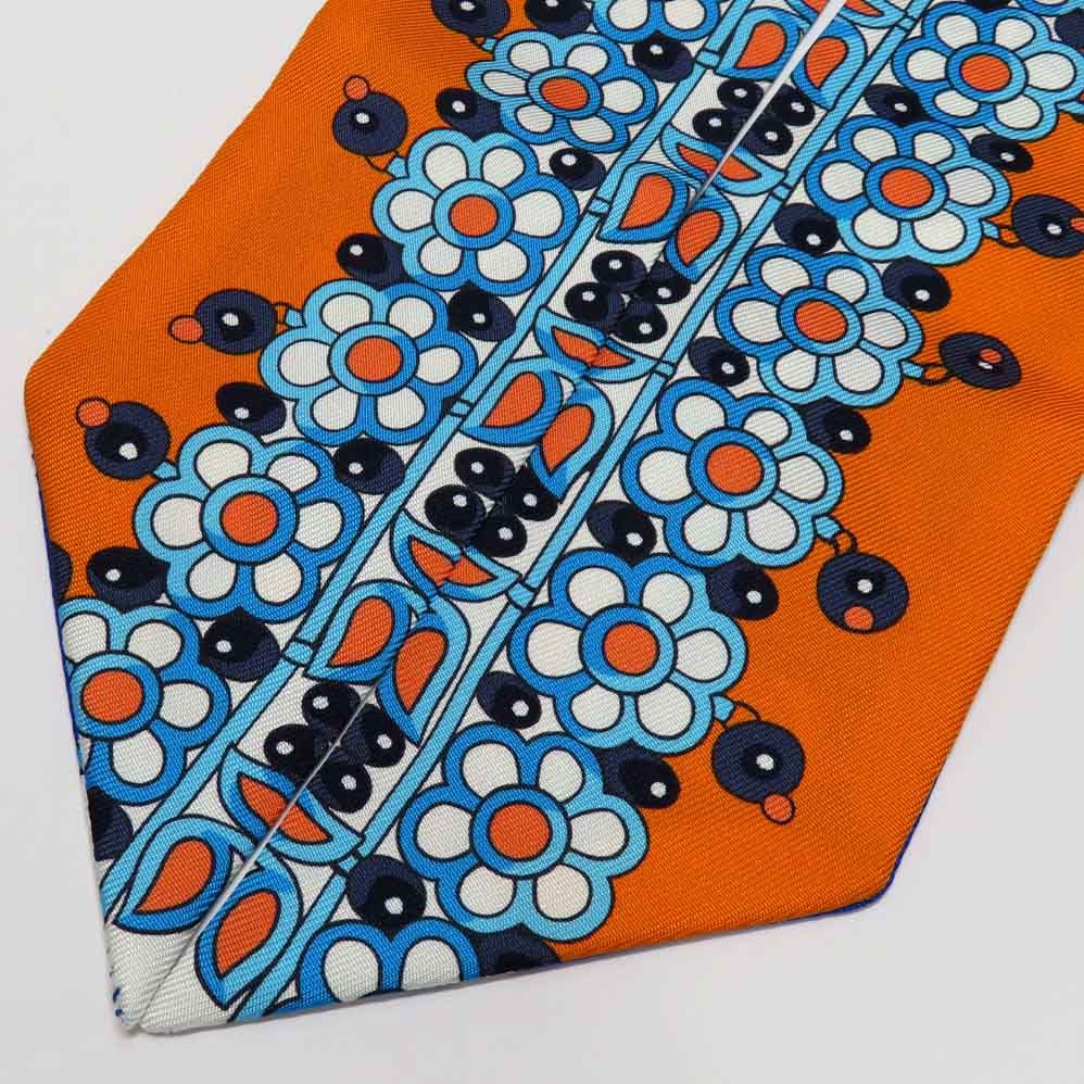 Hermes Twilly Maharaja's Parures Des Maharajas Scarf Silk — view 8