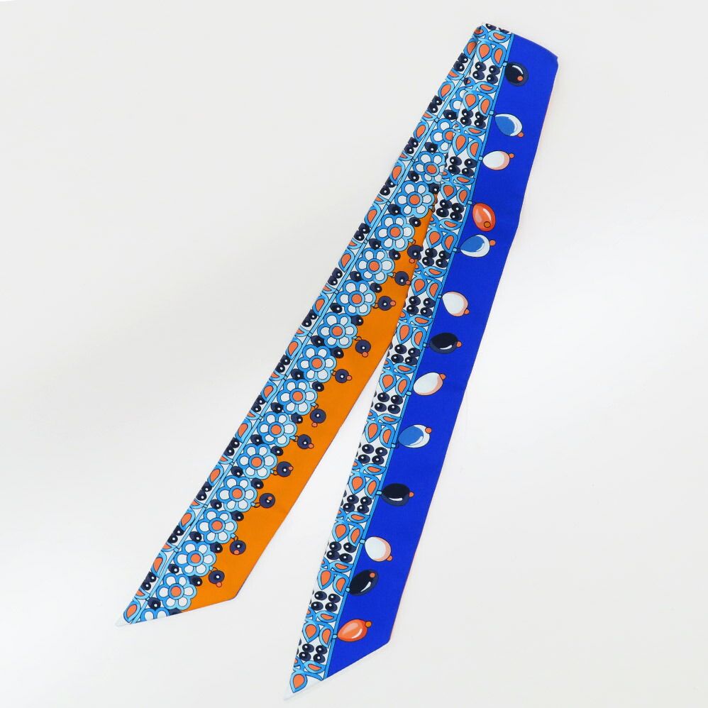 Hermes Twilly Maharaja's Parures Des Maharajas Scarf Silk — view 2