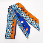 Hermes Twilly Maharaja's Parures Des Maharajas Scarf Silk — view 4