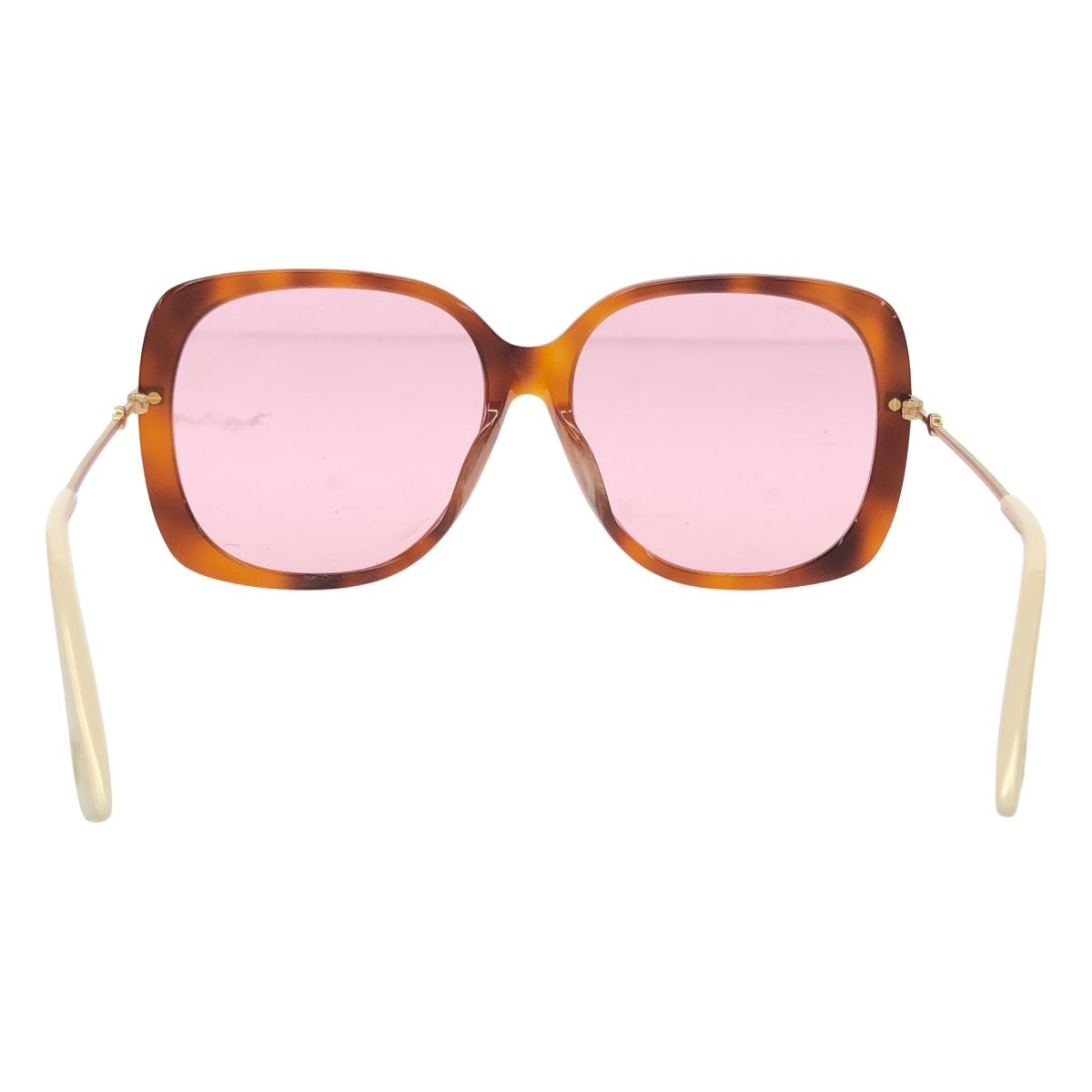 Gucci Butterfly Frame Sunglasses Pink 59 — view 4