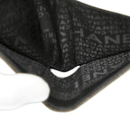 Chanel CC Logo Bronze Brown Black Patent Leather — view 6
