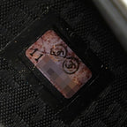 Chanel CC Logo Bronze Brown Black Patent Leather — view 9