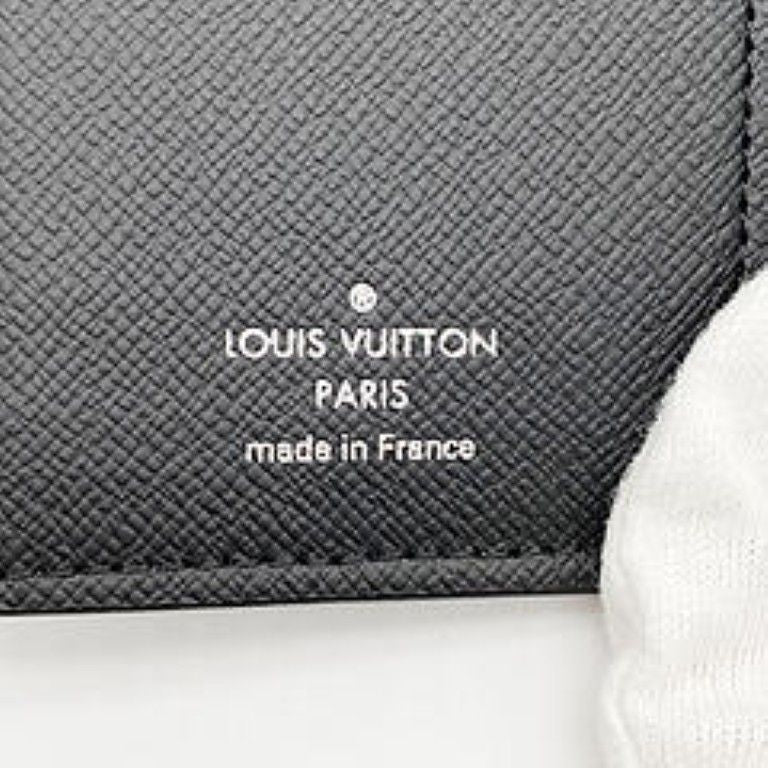 Louis Vuitton Wallet Organizer Duposh Black Monogram Pastel — view 9