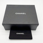 Chanel Sandals CC Logo White Leather Wood Strap Chain Silver — view 7