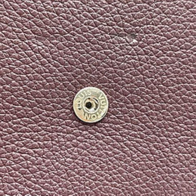 Louis Vuitton Wallet Portefeuille Prunu Leather — view 6