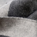 Hermes Scarf-sangle-a-Boucle Cashmere Antogracito Gris-cles — view 5