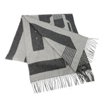 Hermes Scarf-sangle-a-Boucle Cashmere Antogracito Gris-cles — view 3