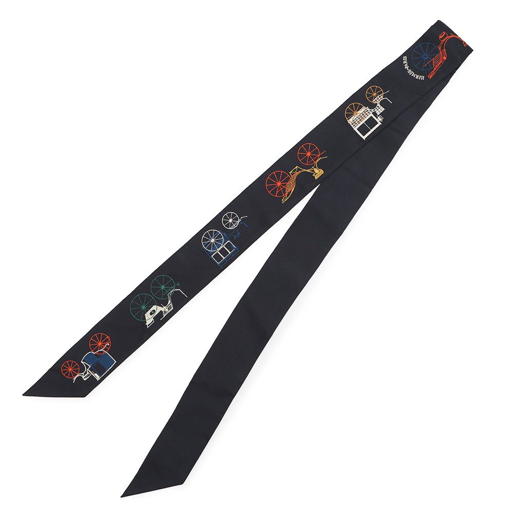 Hermes Scarf Twilly Long a Toute Berline Silk Fall/winter — view 2