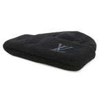 Louis Vuitton Knit Hat Beanie LV Crash Monogram Cotton Noir Black — view 2