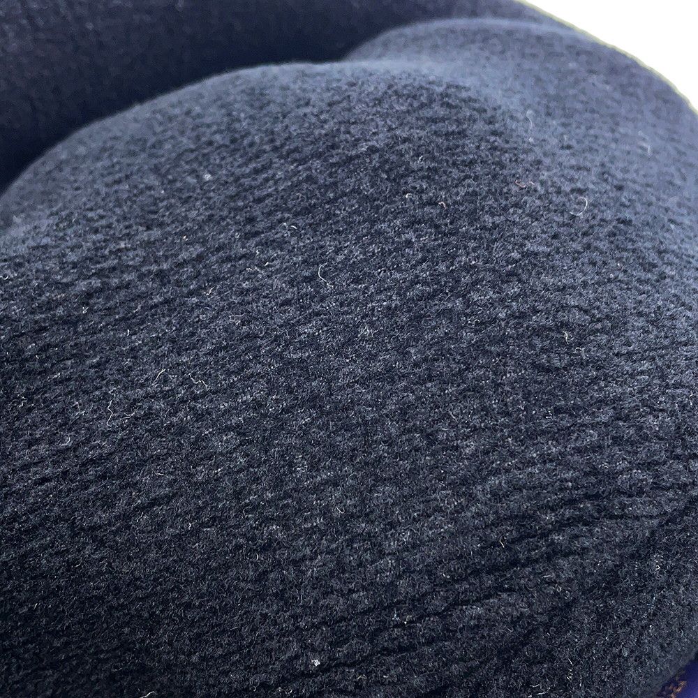 Louis Vuitton Knit Hat Beanie LV Crash Monogram Cotton Noir Black — view 6