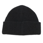 Louis Vuitton Knit Hat Beanie LV Crash Monogram Cotton Noir Black — view 3