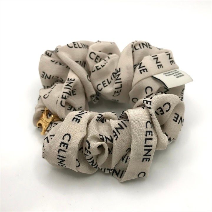 Celine Logo Macadam Silk Hair — view 4