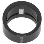 Chanel Cosmic de Comet Diamond Ceramic 52 Ring 18K White Gold — view 5