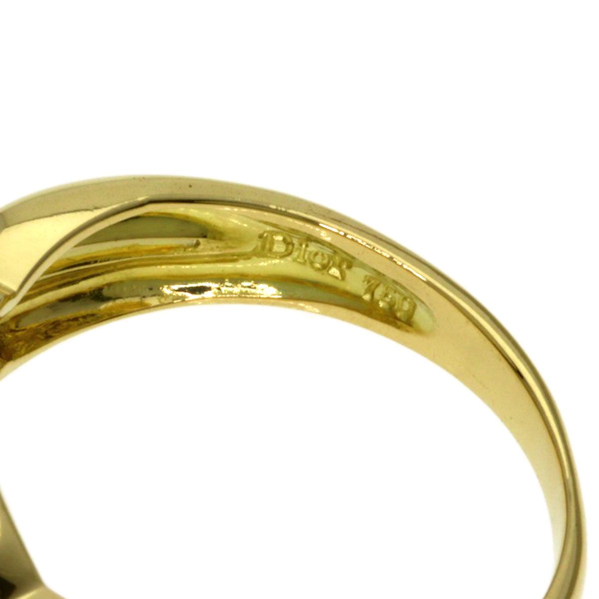 Dior Diamond Ring 18K Yellow Gold — view 6