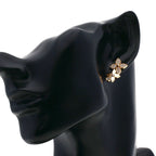 Louis Vuitton Star Blossom Double Diamond Right Ear Earrings 18K Pink Gold — view 5