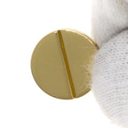 Louis Vuitton Logo Circle Plate Necklace 18K Yellow Gold — view 7