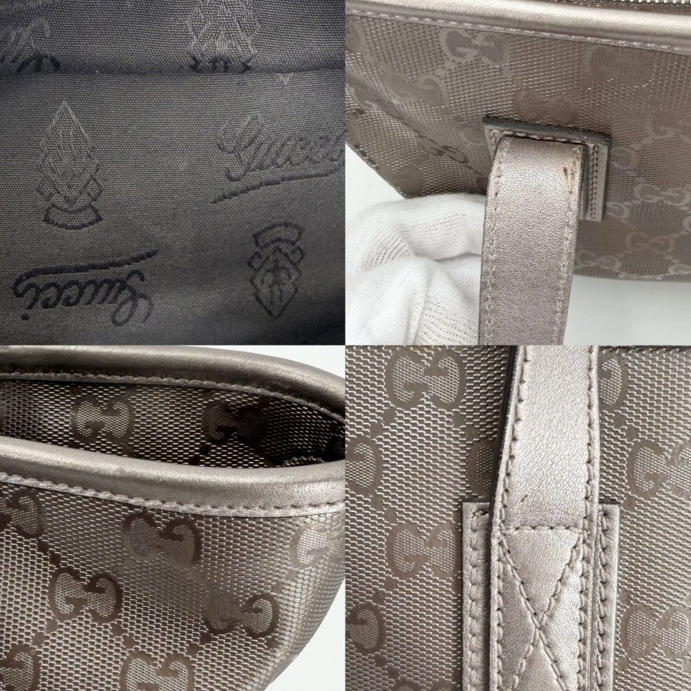 Gucci Tote GG Supreme Handbag All Over Pattern — view 6