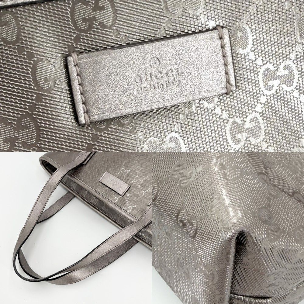 Gucci Tote GG Supreme Handbag All Over Pattern — view 7